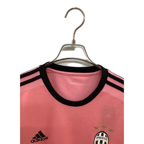 ユベントス サッカーユニフォーム メンズ SIZE O ピンク 15-16シーズン