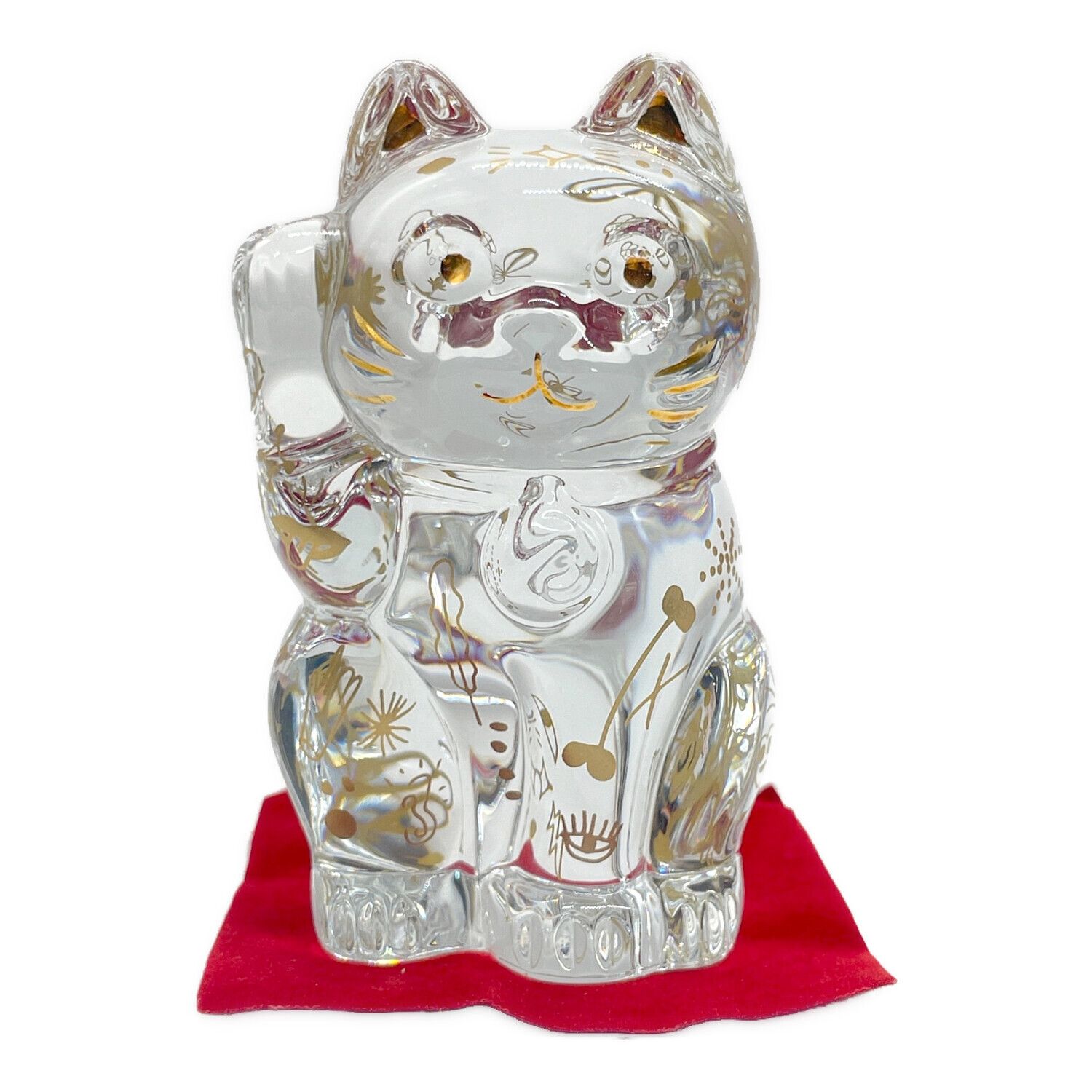 Baccarat (バカラ) 招き猫オブジェ ファウナクリストポリス ハイメ
