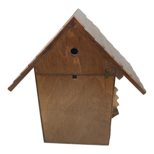 森の時計山小屋クロック 鳩時計 430-6QMT クォーツ式/動作確認済