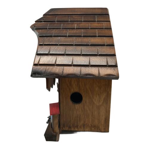 森の時計山小屋クロック 鳩時計 430-6QMT クォーツ式/動作確認済