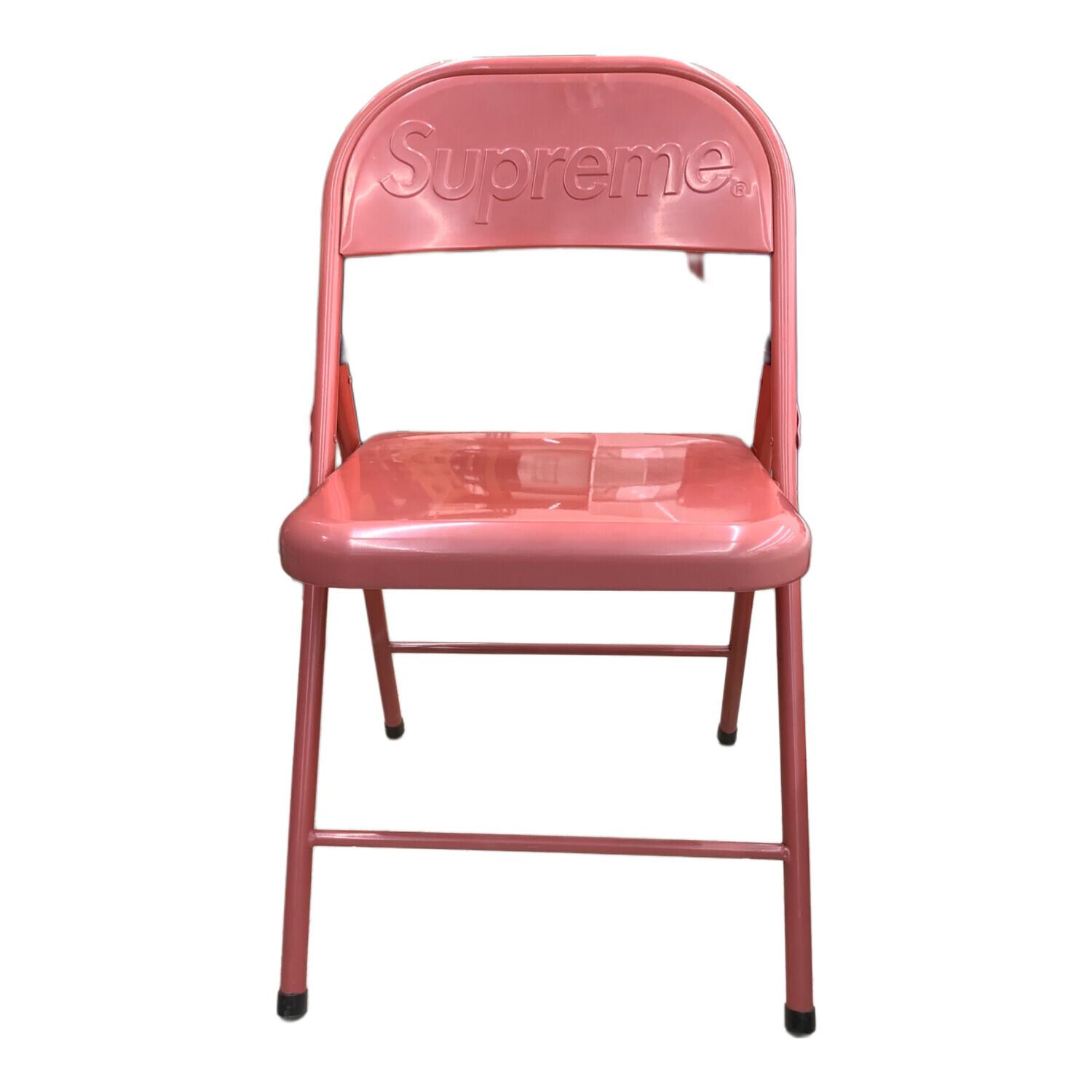 SUPREME (シュプリーム) メタルフォールディングチェア 20FW レッド