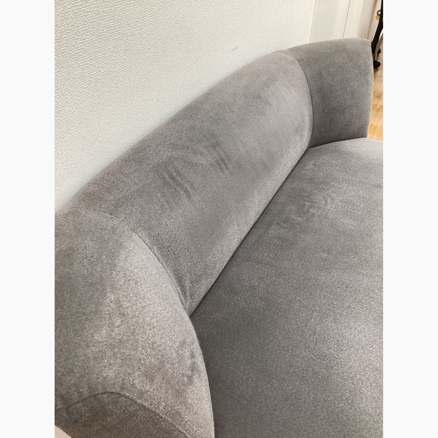 IDEE (イデー) 2人掛けソファー KAI Sofa 岡嶌 要 グレー ファブリック