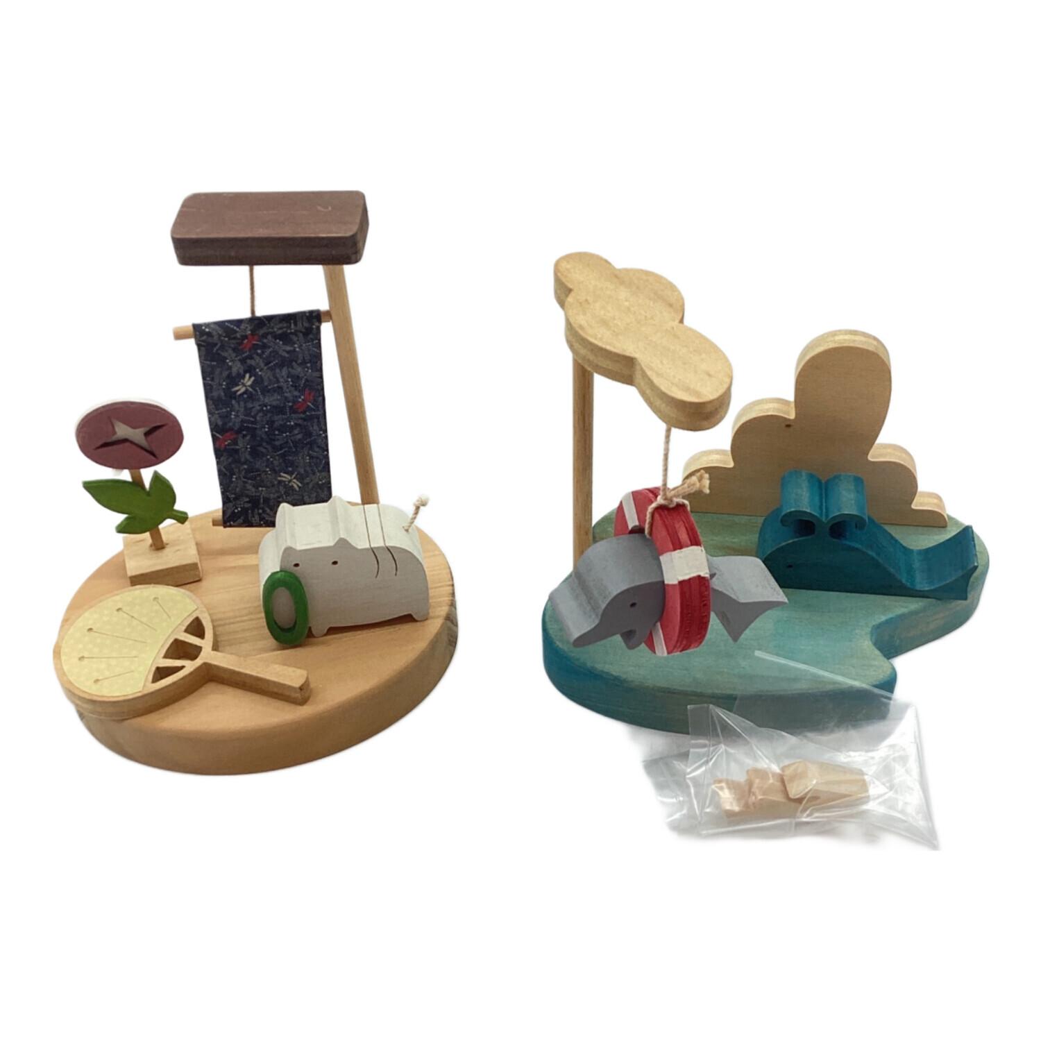 ブレーメンの音楽隊クラフト ベルメゾン 12ヶ月のちいさなオブジェたち