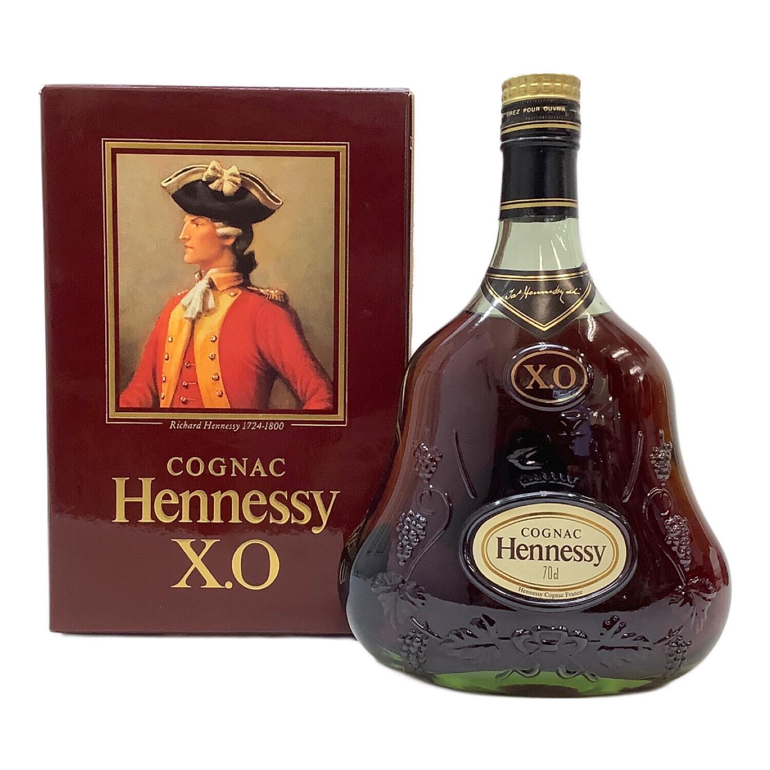 Hennessy X.O. コニャック 箱付きHennessy X.O コニャック ボックス