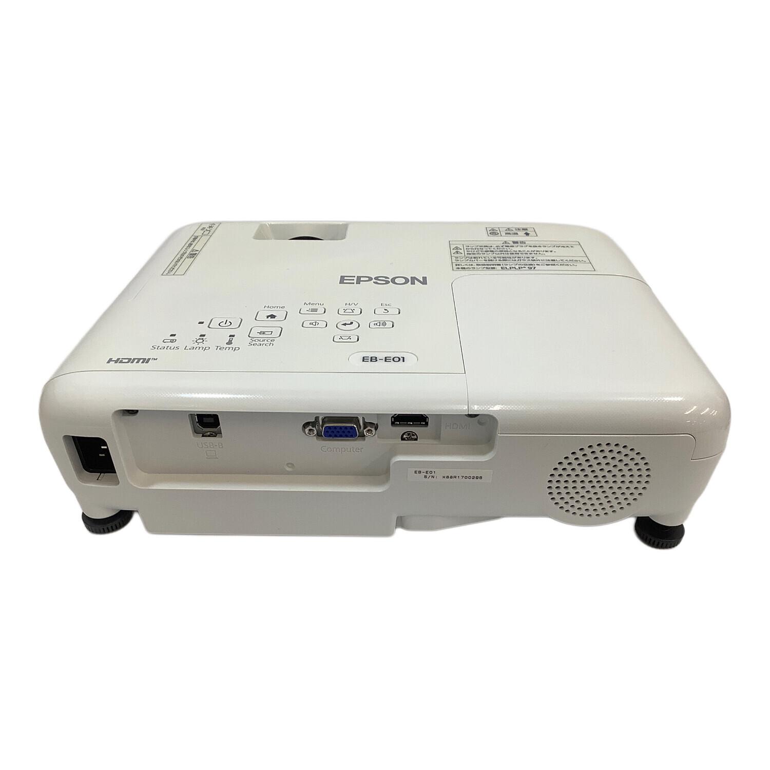 EPSON (エプソン) プロジェクター ヤケ有 EB-E01 2020年モデル