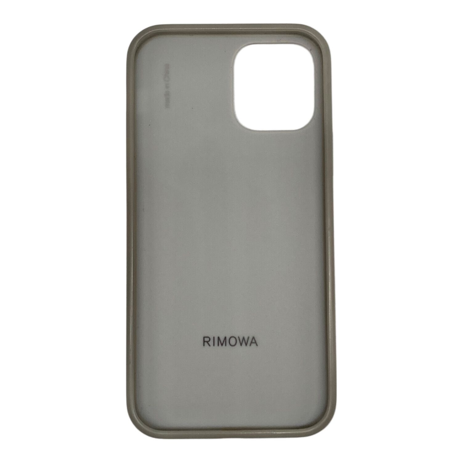 RIMOWA (リモワ) iPhone 12 & 12 Pro iphoneケース アルミニウム キズ