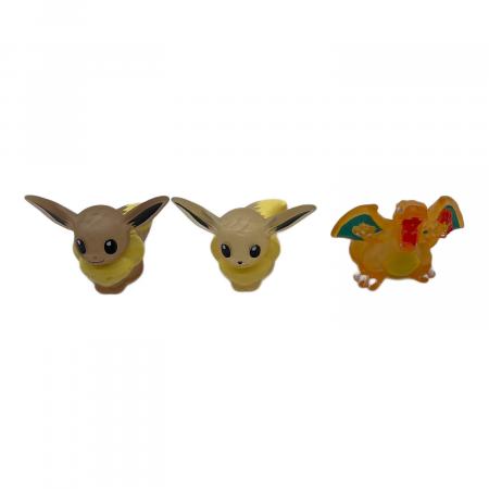 ポケモングッズ @ 12体セット ポケモンキッズ クリアパーツ