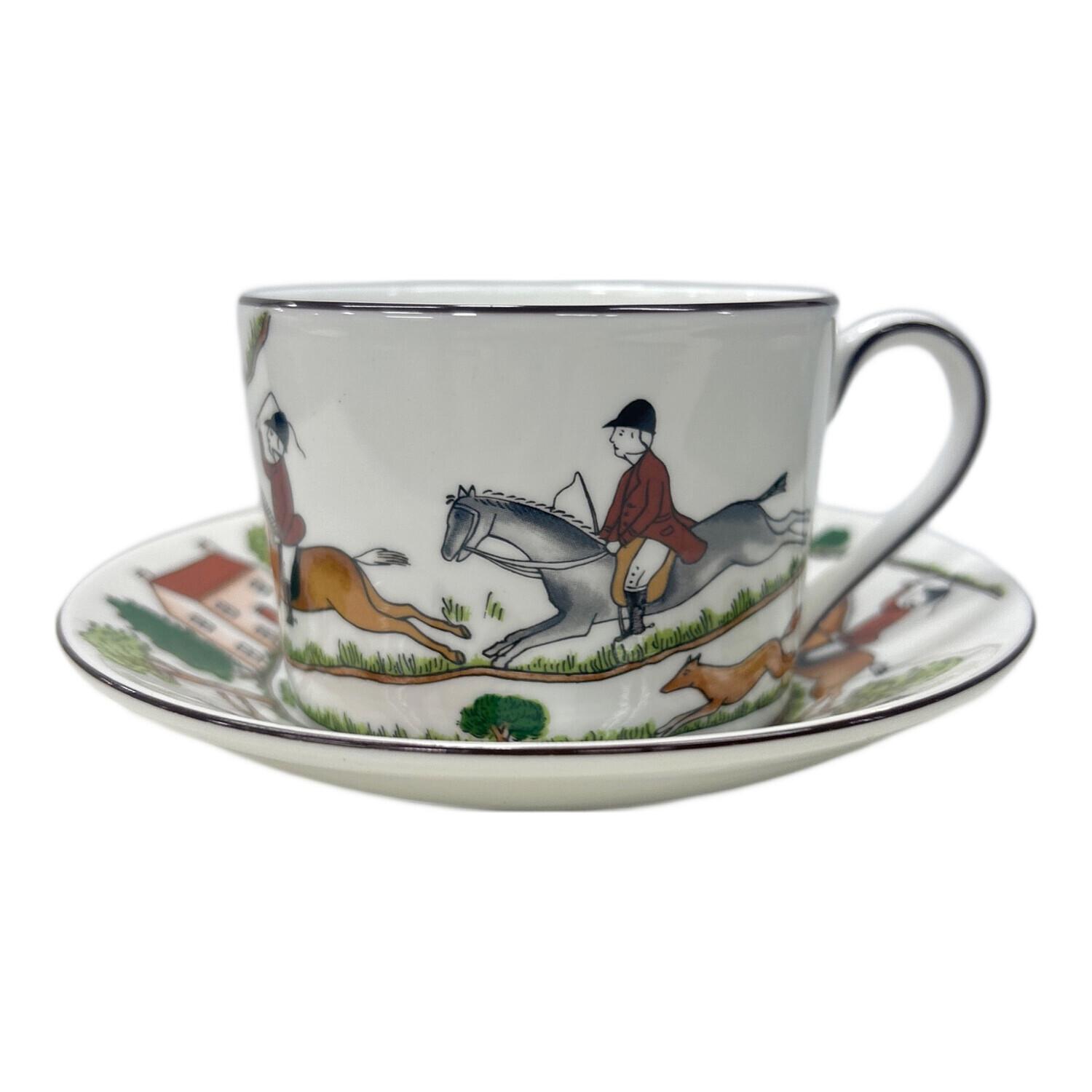 Wedgwood (ウェッジウッド) カップ&ソーサー ハンティングシーン