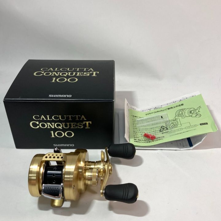SHIMANO シマノ 12 カルカッタコンクエスト100 ベイトリール - 中古