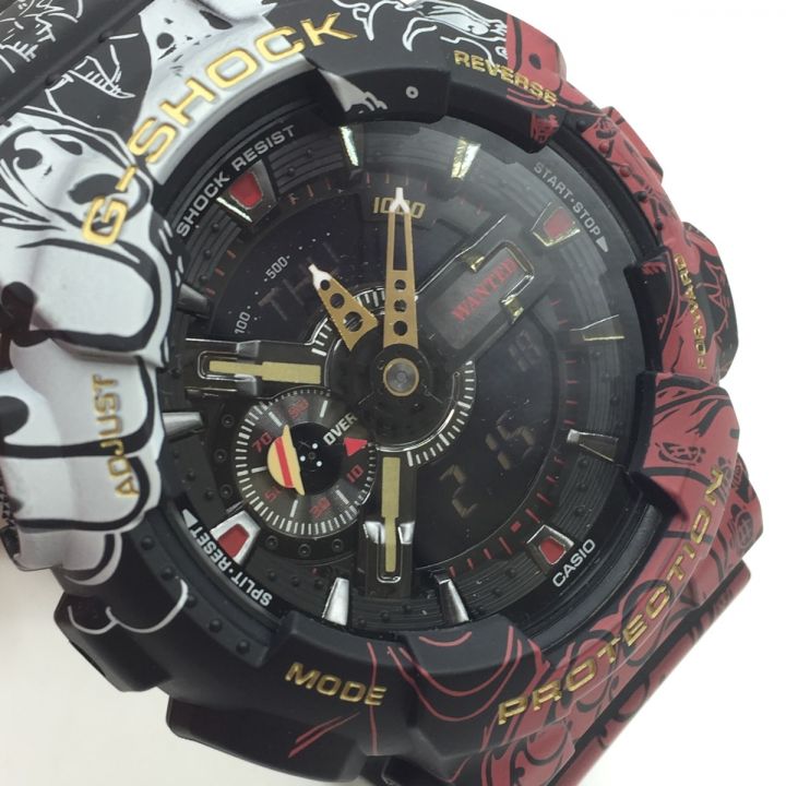CASIO カシオ G-SHOCK ワンピース コラボモデル GA-110JOP-1A4JR 箱