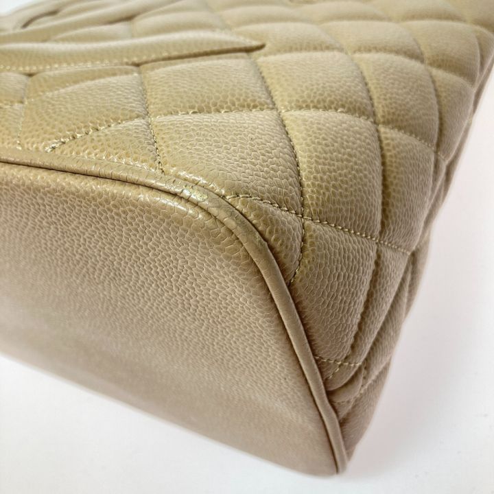CHANEL シャネル 復刻トート キャビアスキン トートバッグ ココマーク