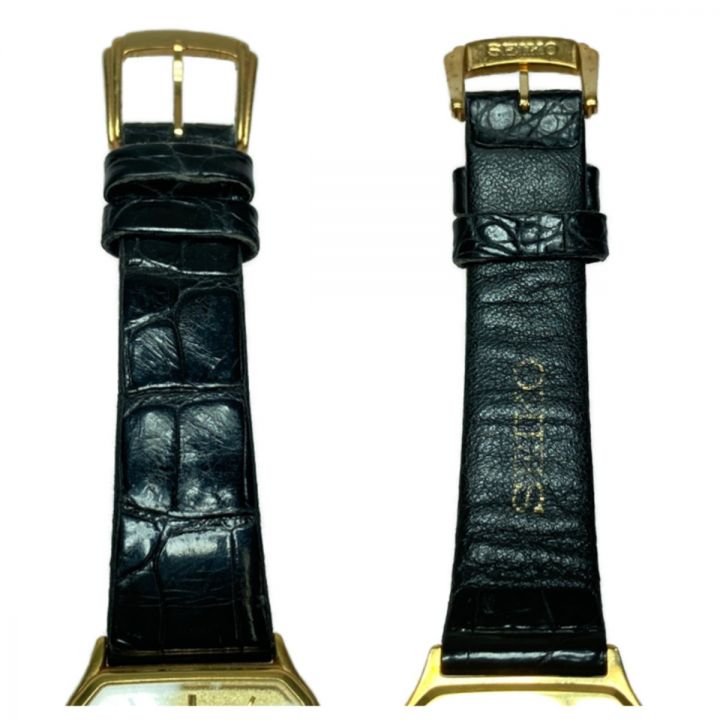 SEIKO セイコー DOLCE ドルチェ 18KT クォーツ 腕時計 8J41-5010