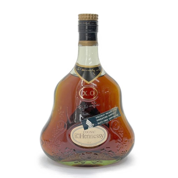 Hennessy ヘネシー ブランデー コニャック 700ml 箱無 XO グリーン