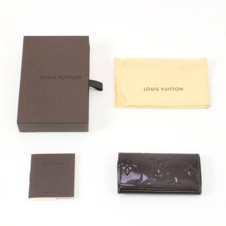 LOUIS VUITTON ルイヴィトン キーケース ヴェルニ ミュルティクレ4