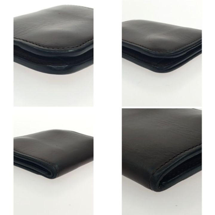 wildswans 二つ折り財布 ブラウン 小型ウォレットケース 外箱・コバ