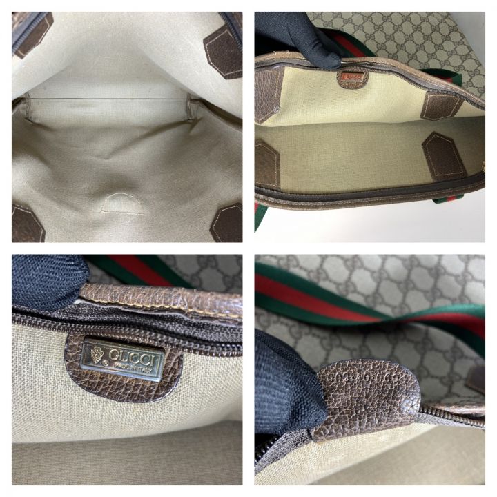 GUCCI グッチ オールドグッチ シェリーライン GGプラス トートバッグ