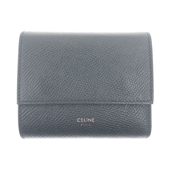 CELINE セリーヌ スモール トリフォールドウォレット 三つ折り財布