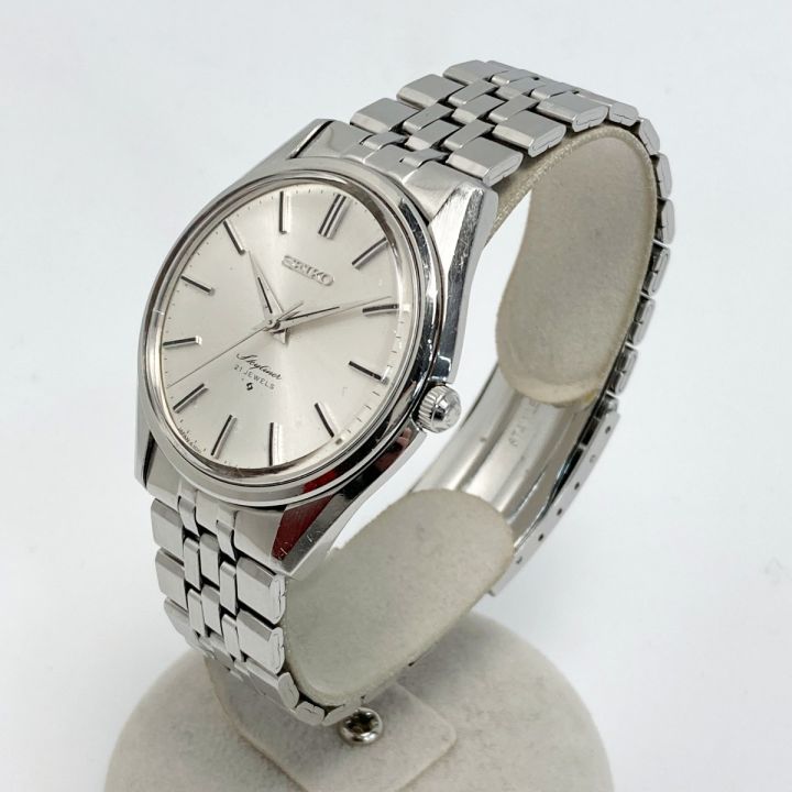 SEIKO セイコー スカイライナー 21石 6100-8000 シルバー 手巻き
