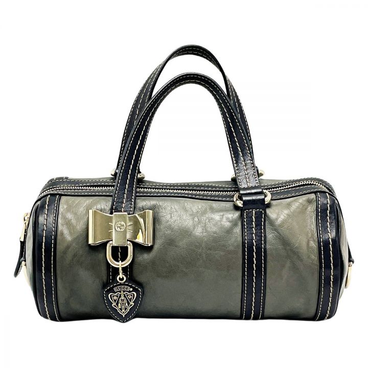 GUCCI グッチ ドゥケッサ 181485 オリーブ ミニボストンバッグ ドラム