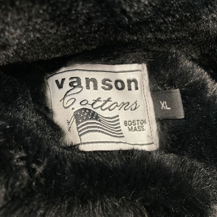 VANSON バンソン カウチンジャケット ニット スカル XL メンズ