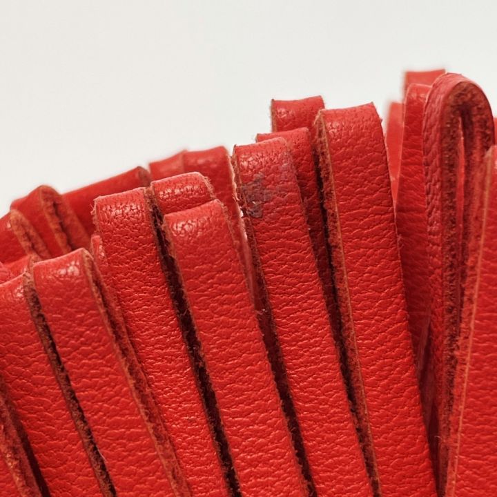 HERMES エルメス カルメン アミューミロ レッド系 キーリング