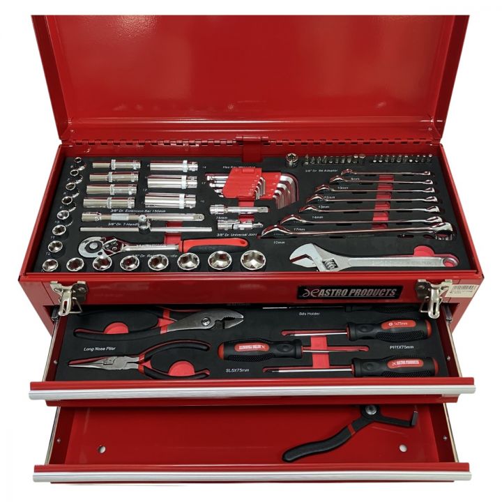 ЗЗ ASTRO PRODUCTS アストロプロダクツ 74pc+1 工具セット ケース付