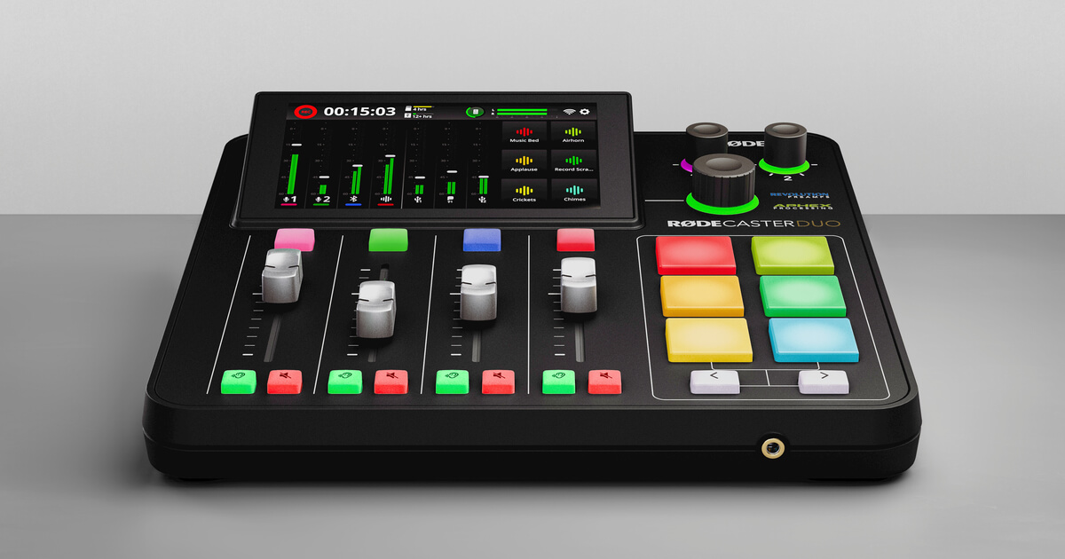 RØDECaster Duo | Integrated Audio Production Studio | RØDE (JP)