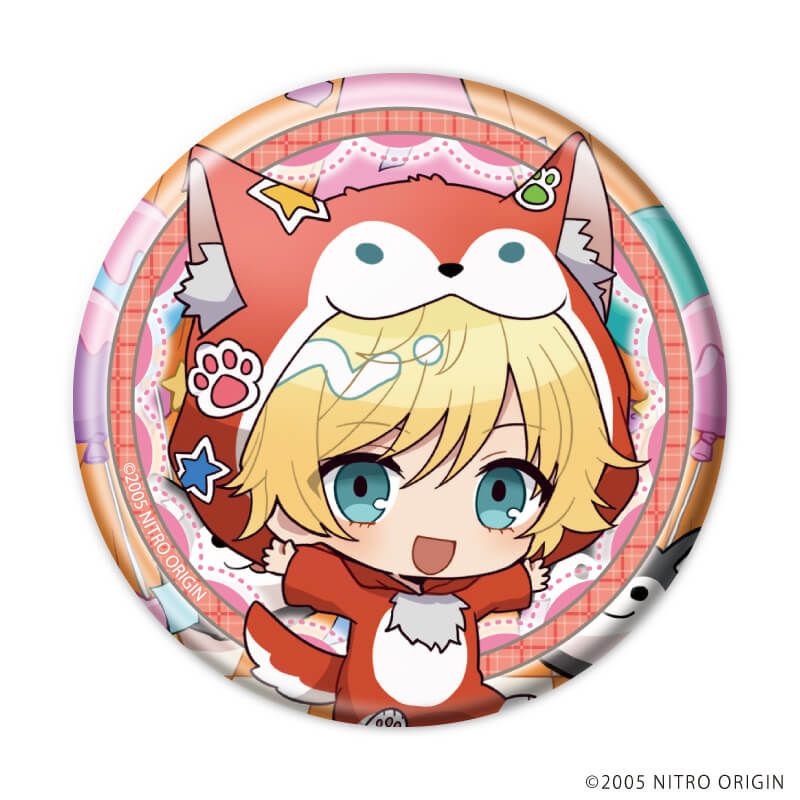 キラメモ 咎狗の血 アキラ 缶バッジ 15個 NITRO CHiRAL キラメモ展 咎