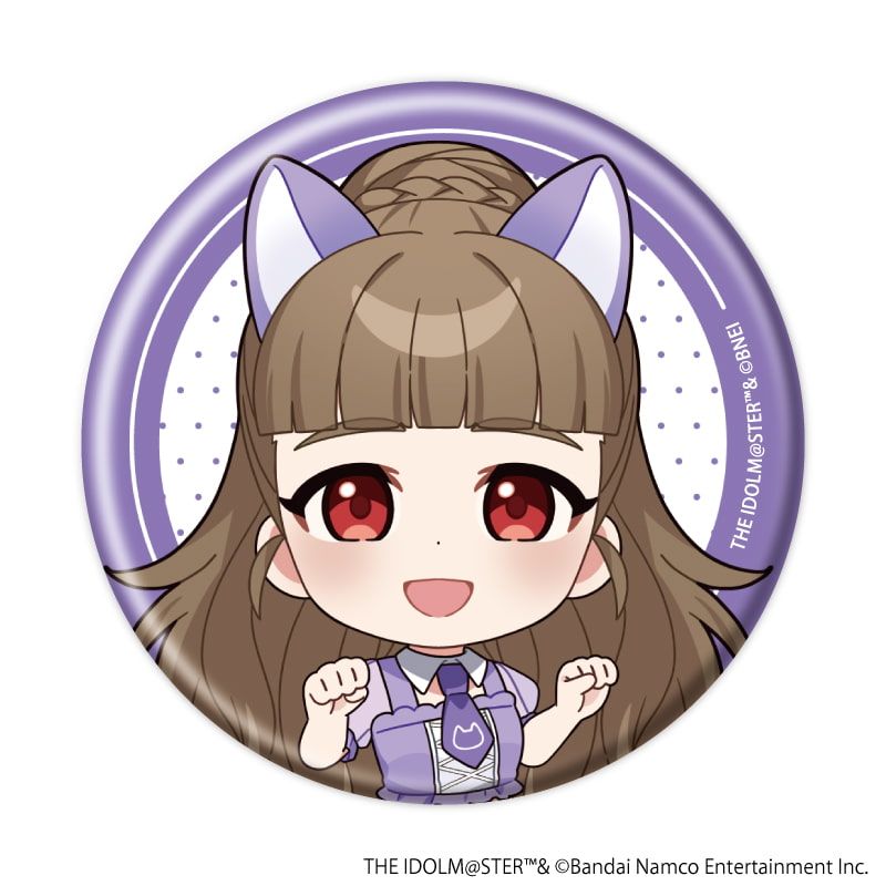 缶バッジ「アイドルマスター シンデレラガールズ」18/猫ver