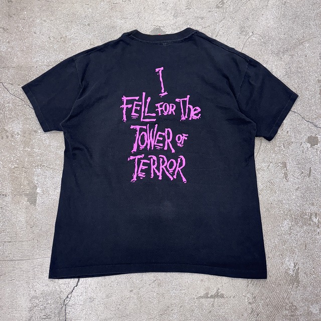 WALT DISNEY T-SHIRT 90S 「TOWER OF TERROR、サイズXL」｜SAFARI