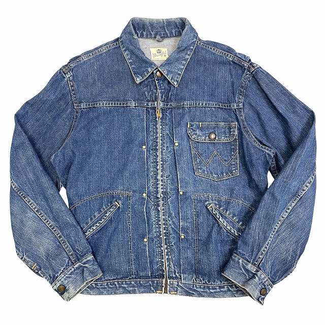 WRANGLER 11MJZ DENIM JACKET 60S 「縦ベル刺繍タグ、42」｜SAFARI
