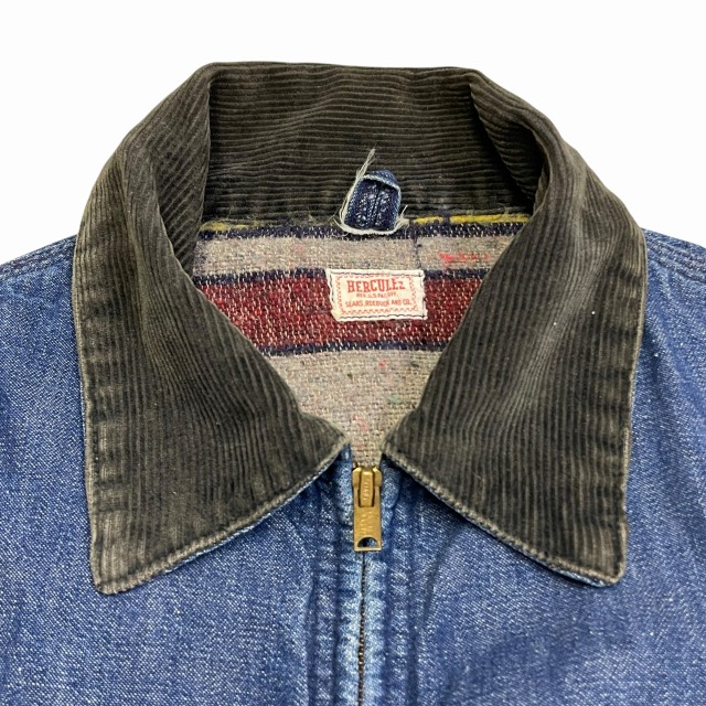 HERCULES DENIM JACKET 50S 「ブランケットライナー」｜SAFARI