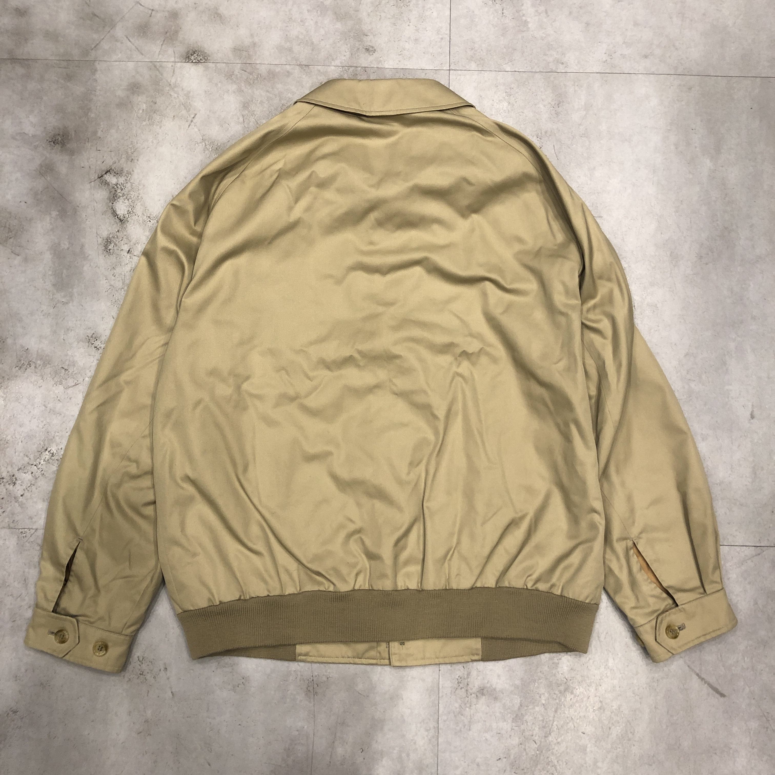 BURBERRY HARRINGTON JACKET MADE IN ENGLAND 1980's｜SAFARI サファリ