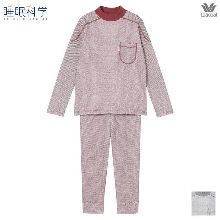 ワコール wacoal 睡眠科学 レディース シャツパジャマ ルームウェア