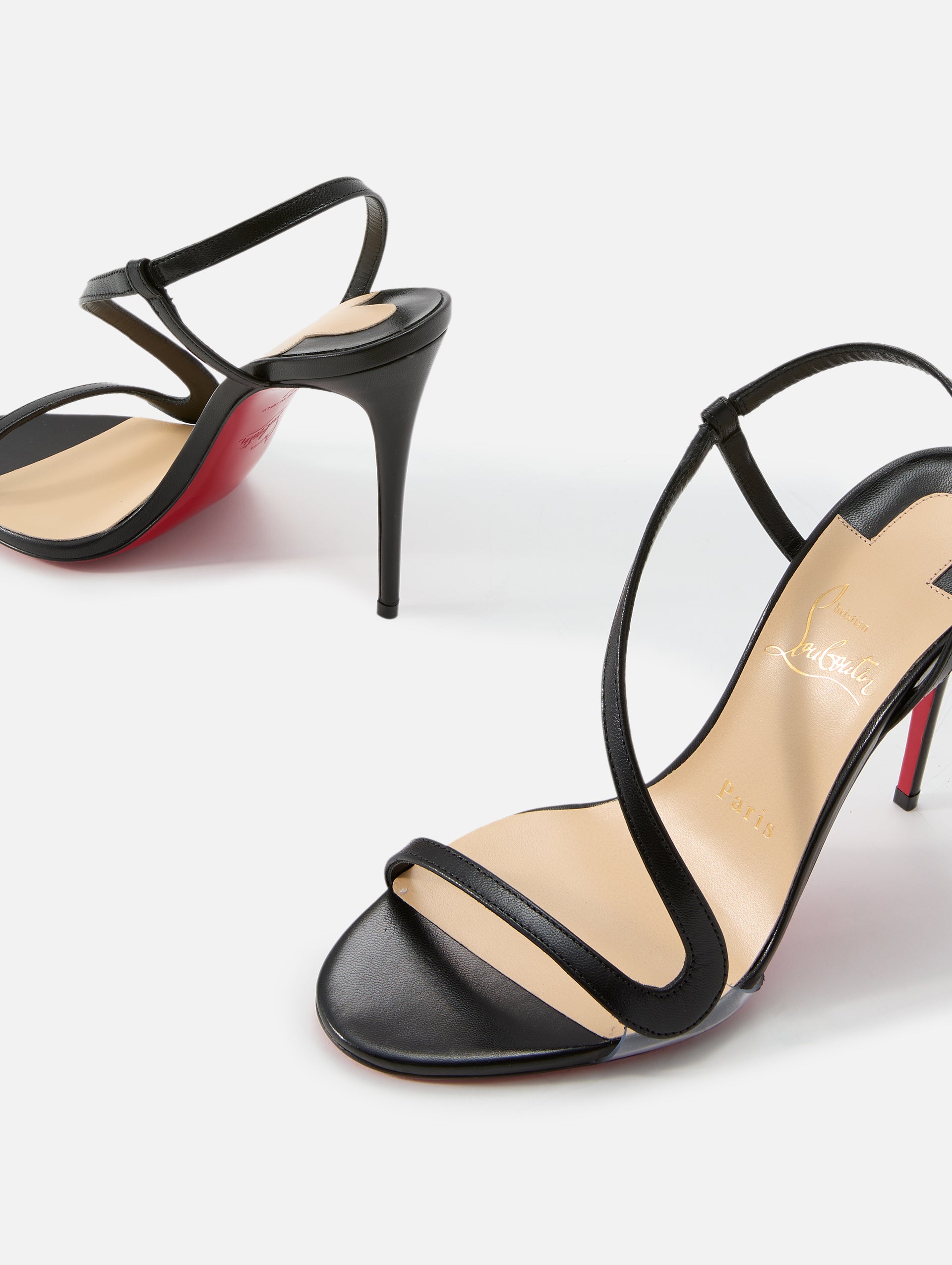 Rosalie PVC Sandal 100mm | CHRISTIAN LOUBOUTIN | elysewalker