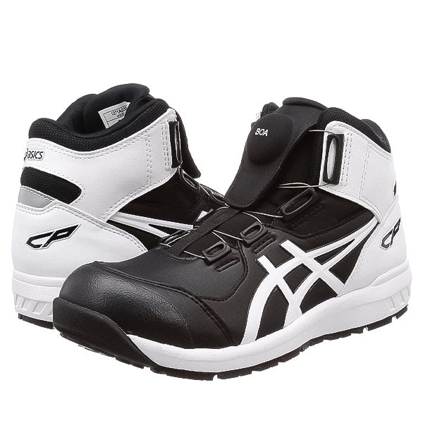 アシックス 安全靴 ウィンジョブ CP304 BOA ブラック×ホワイト 3E