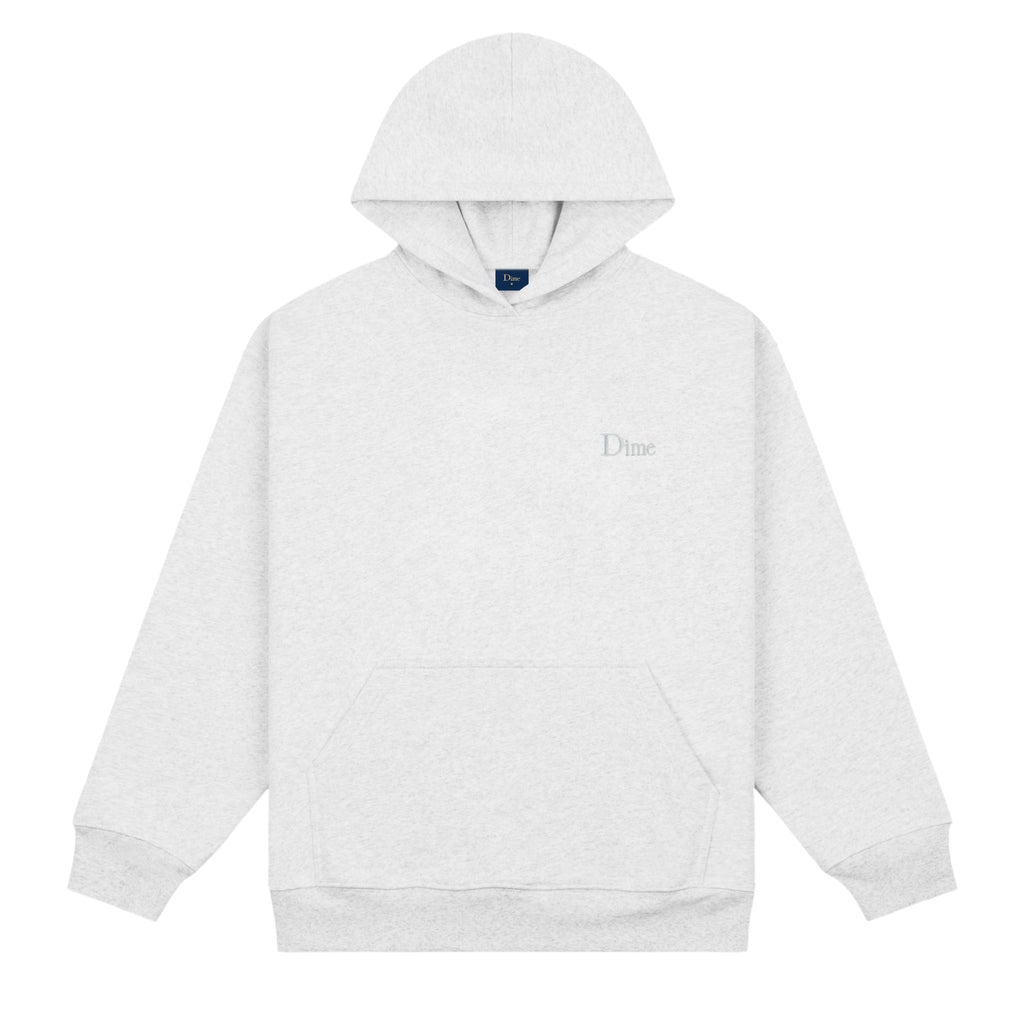 Dime Classic Small Logo Hoodie, ash | Beyond