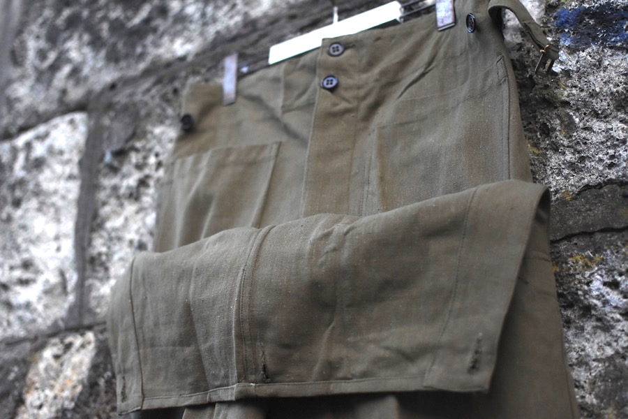 フランス軍 モーターサイクル パンツ 】“ 40's French army M-38