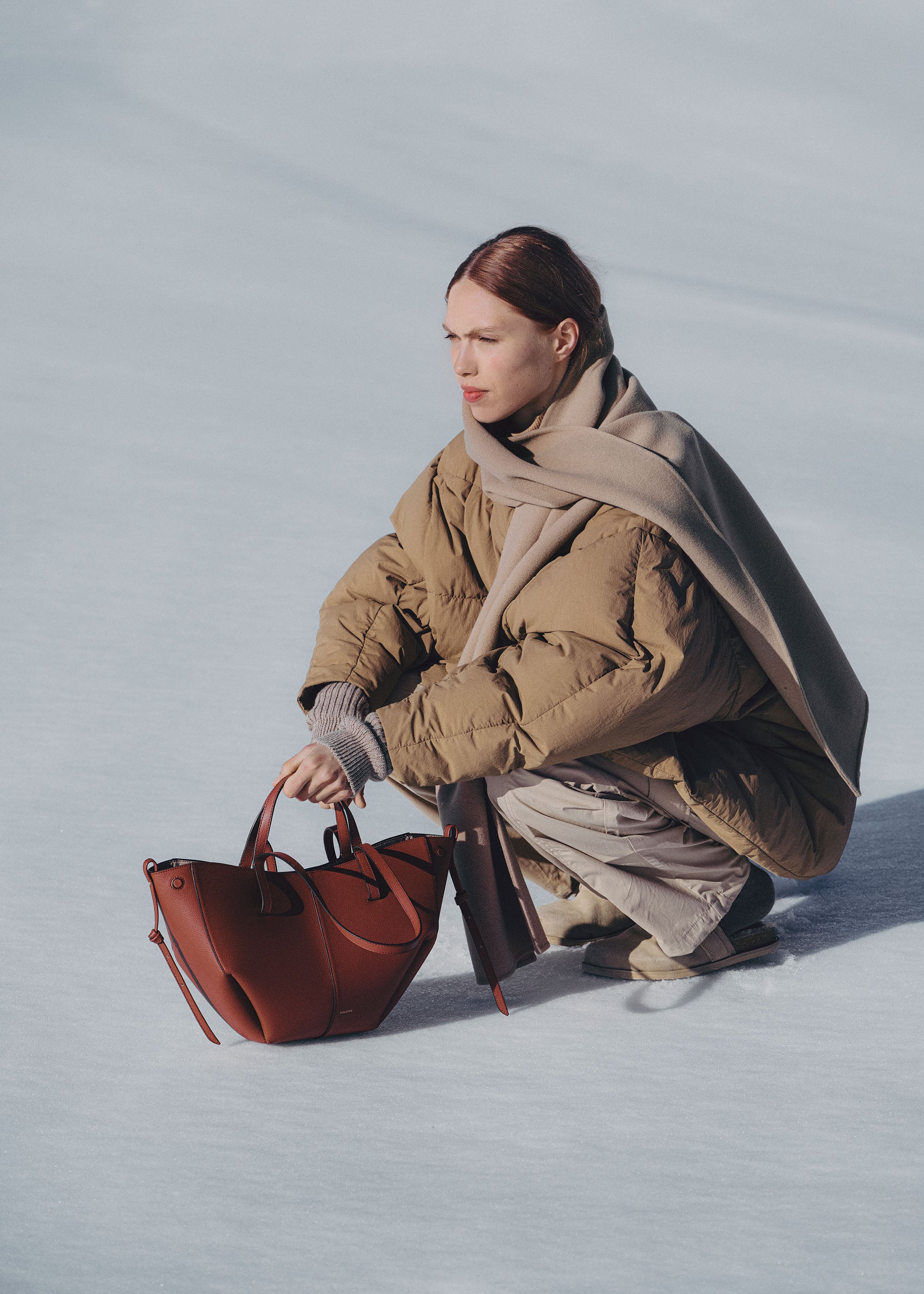 Polène | Bag - Cyme Mini - Textured Red Clay
