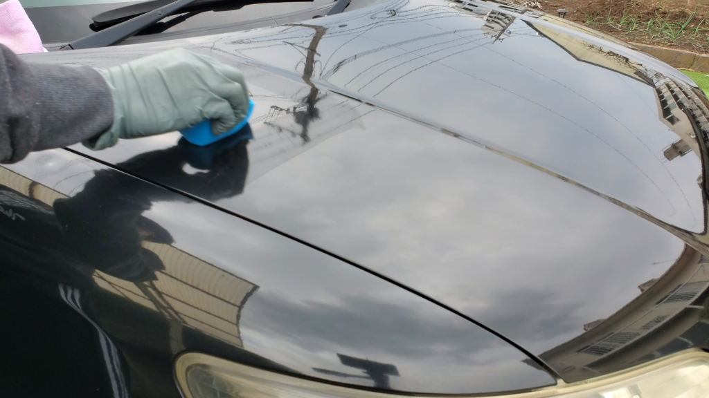 ながら洗車 ファストガラス レビュー】簡単に艶を出すことができる