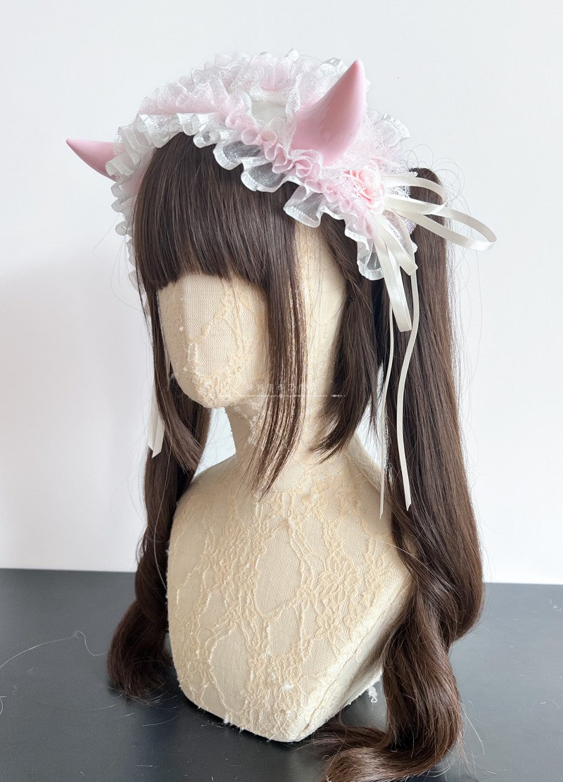 悪魔ツノ付きヘッドドレス【妹抖手作工作屋】 – Epetice