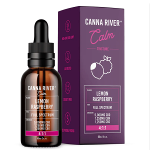 Canna River - Broad Spectrum Calm - CBD CBN CBG 4:1:1 - Lemon