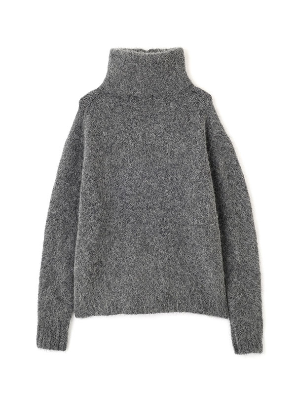 ハーフジップアルパカニットプルオーバー(F BEIGE): トップス │ ETRE