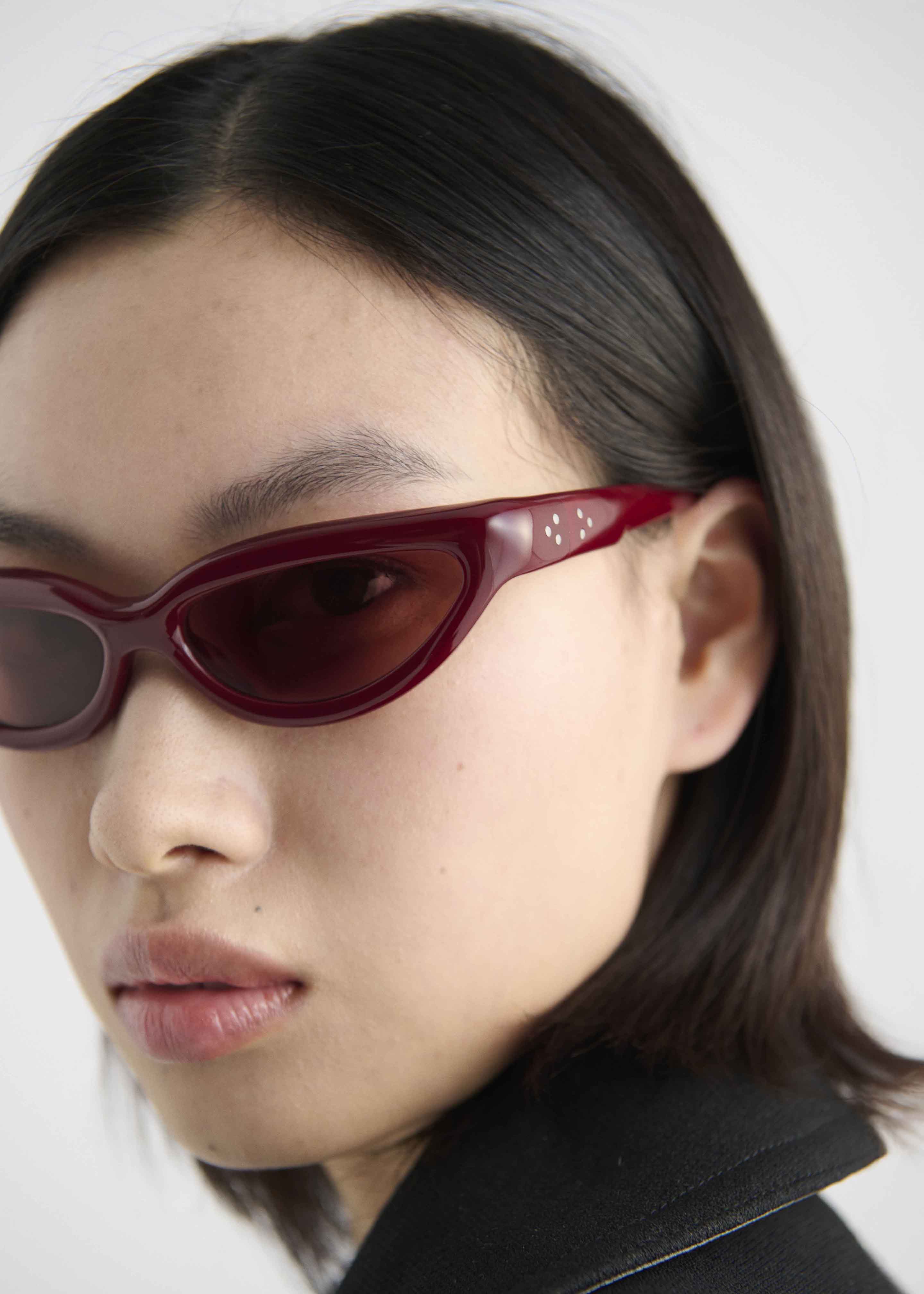 Port Tanger Fanna Sunglasses - Carmesi Acetate/Tobacco Lens – The