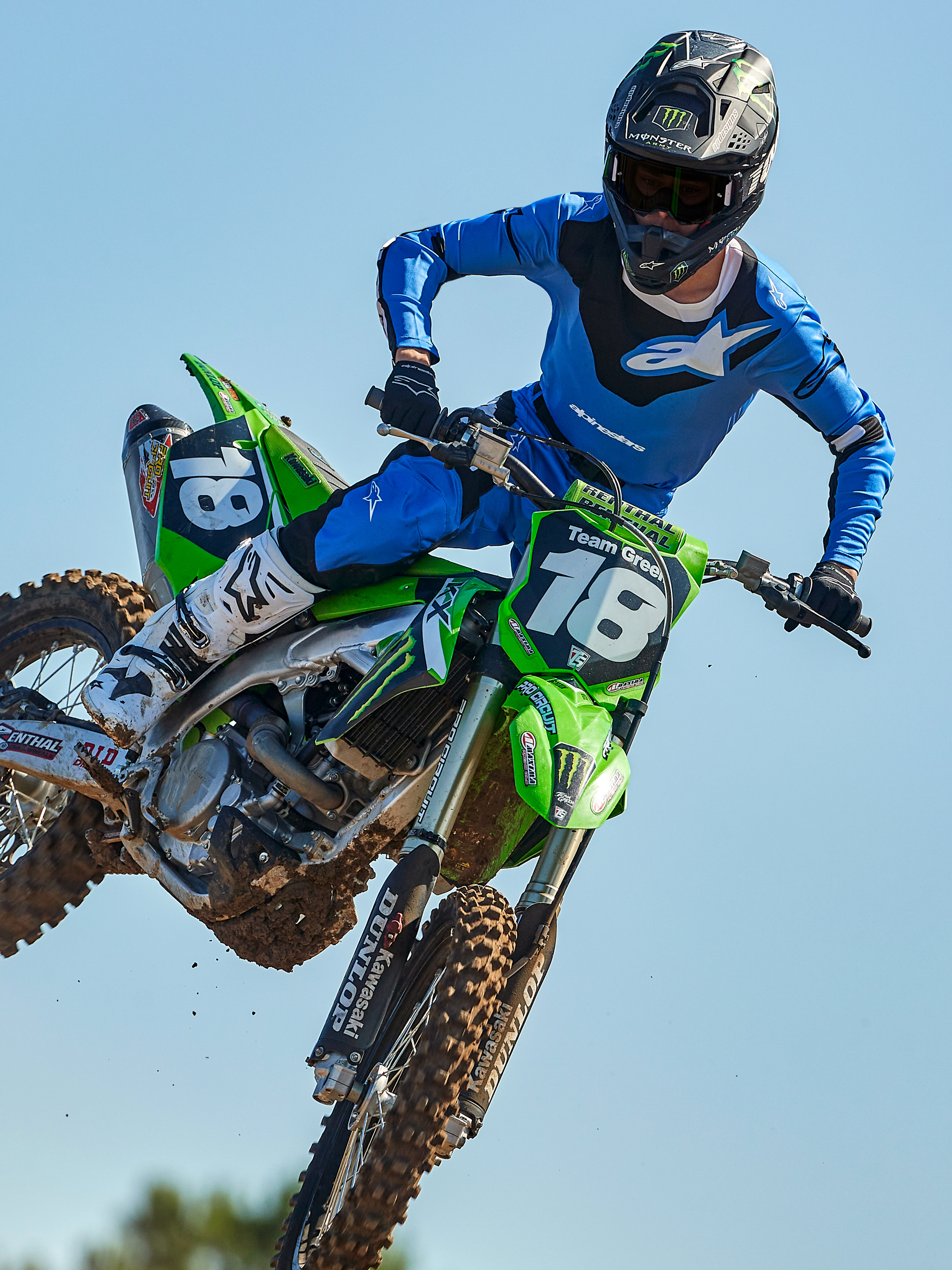 2025 Racer Veil - Blue MX Jersey | Alpinestars®