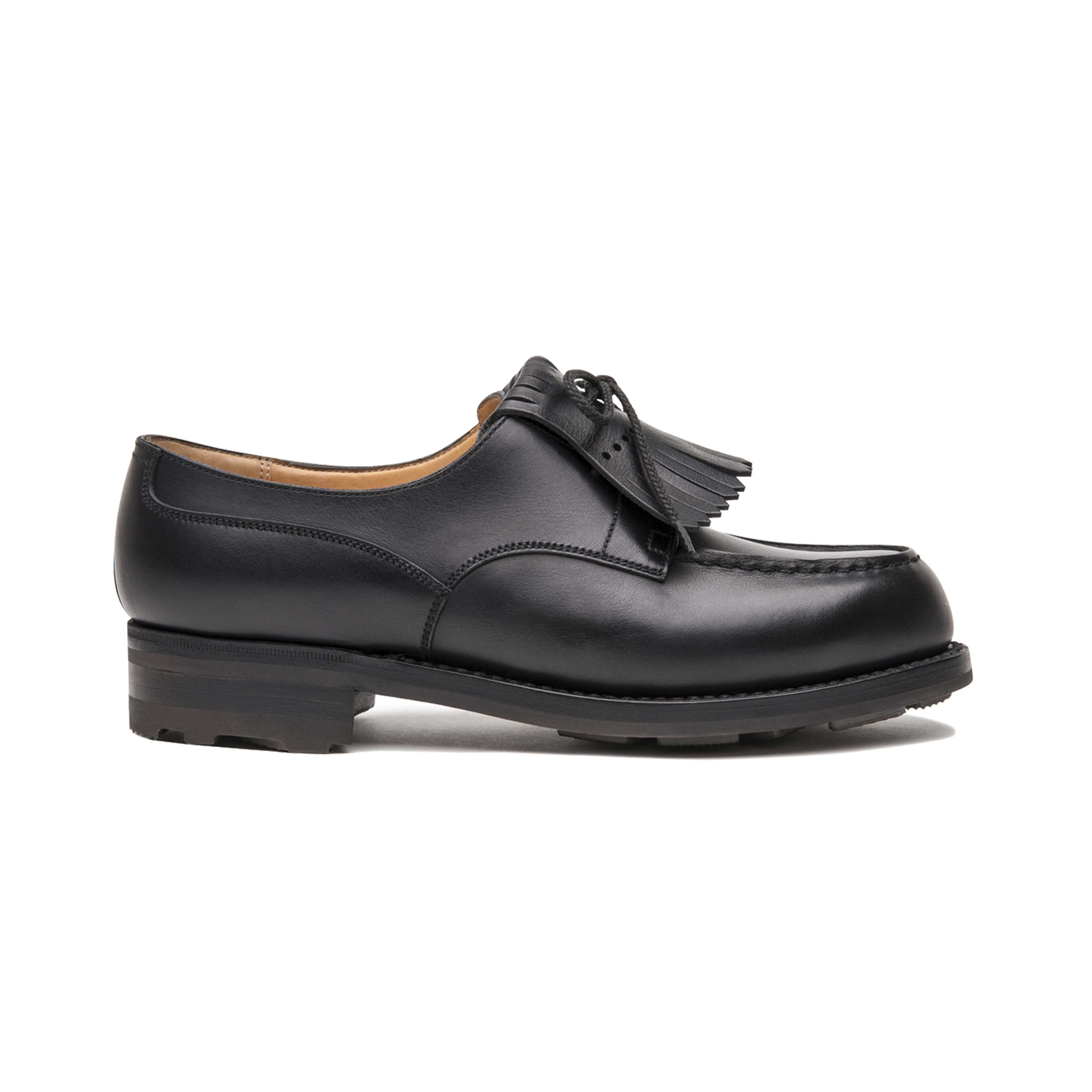 Women's Black boxcalf Golf Derby – J.M. Weston