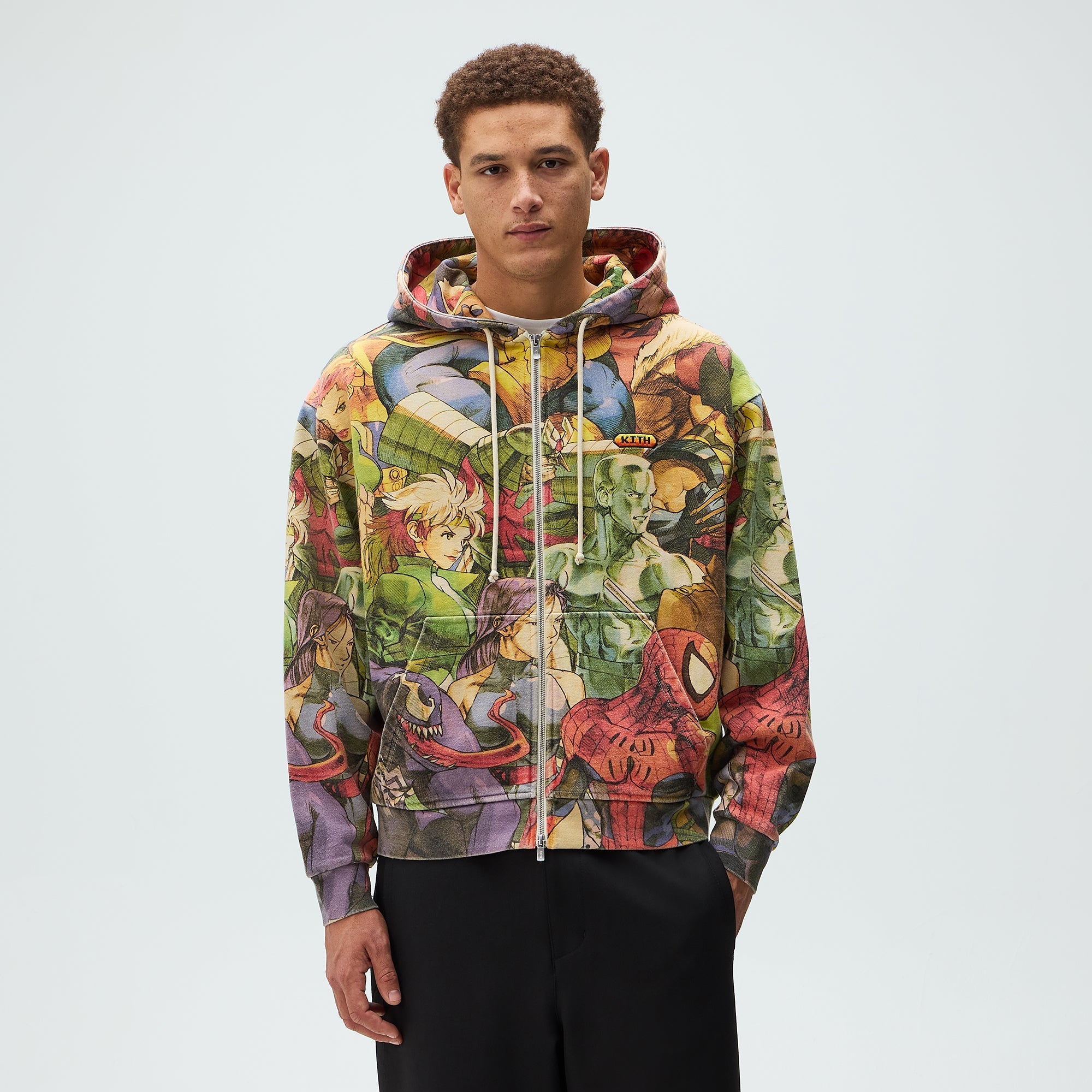 Marvel vs. Capcom | Kith New Age of Heroes Nelson Full Zip Hoodie