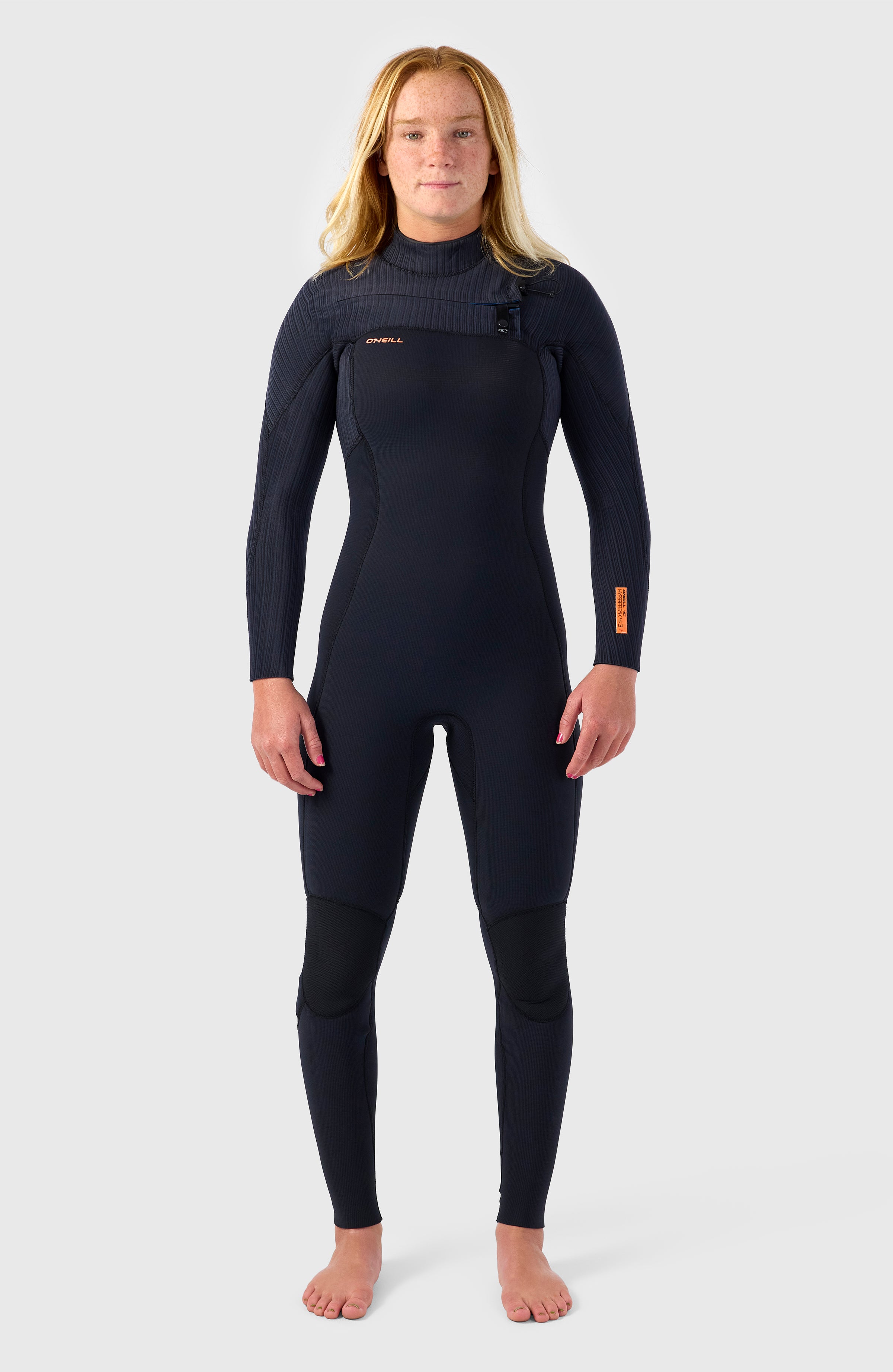 O'Neill Hyperfreak 3/2mm Chest Zip Full Wetsuit Women – O'Neill