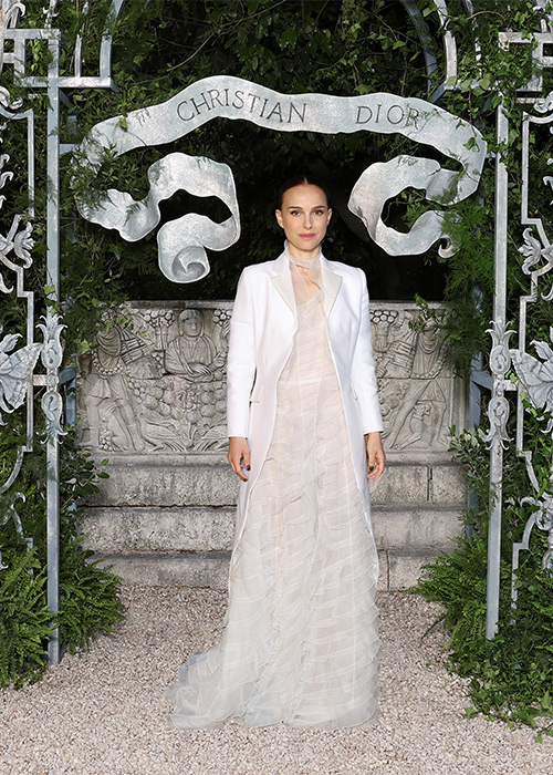 Stars embrace the lace as Dior unveils summer collection