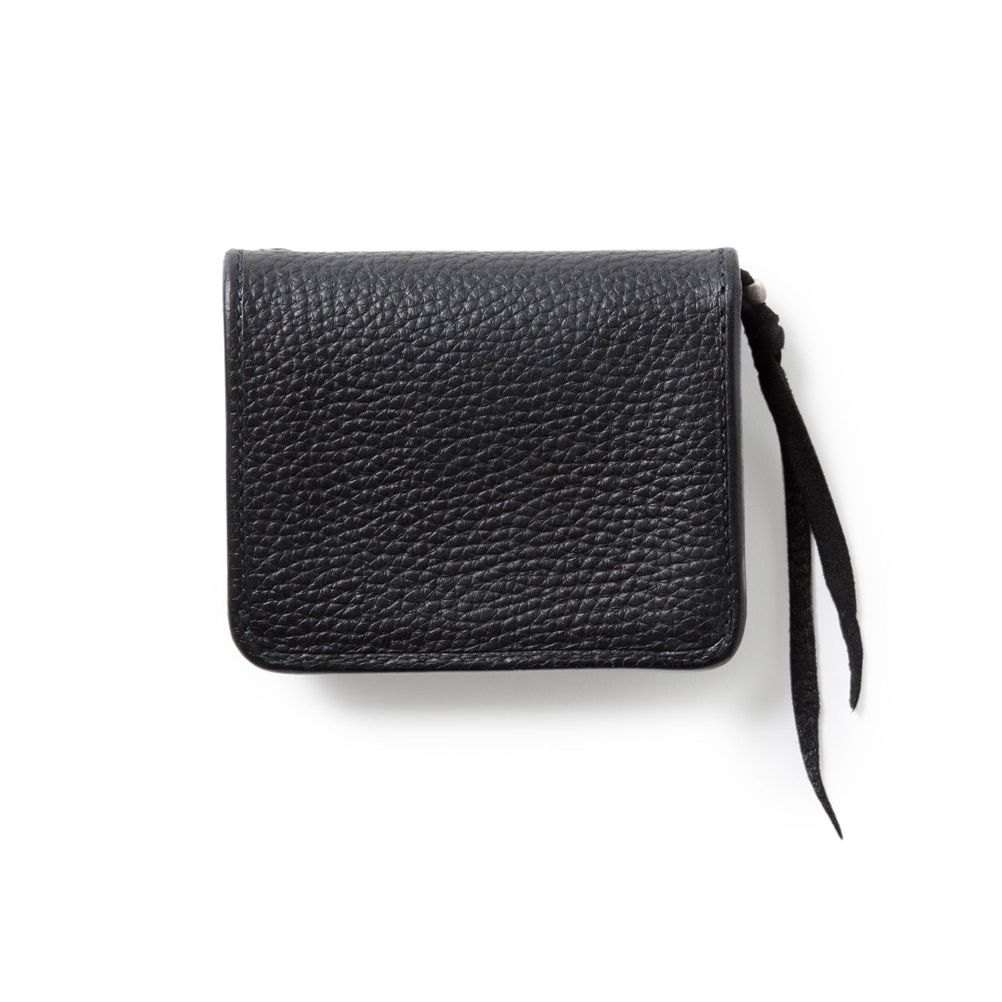 EVILACT x AWAKE SHORT LEATHER WALLET-cross bone button- | EVILACT